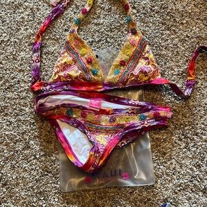 LIKE NEW Maui beaded bikini